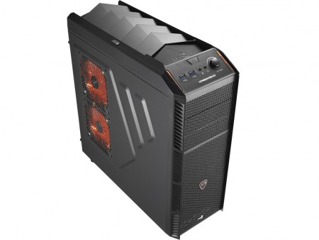 エアフロー効率に重点を置いたAerocool｢Xpredator X1 Black Edition｣