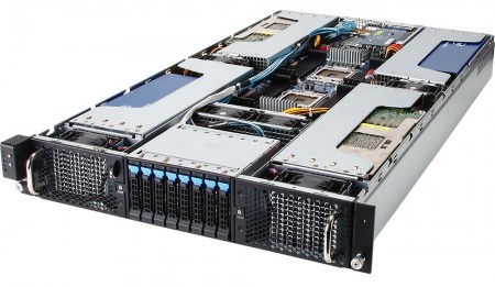 NVIDIA TeslaやXeon Phiを8枚実装できる2U型サーバーベアボーン、GIGABYTE「GS-R22PHL」