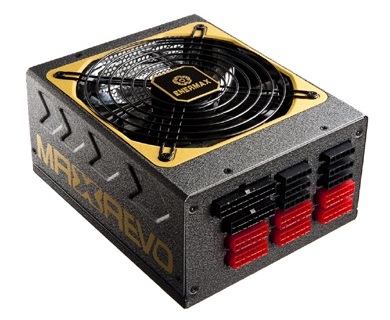 ENERMAX、+12V 125Aの80PLUS GOLD認証電源ユニットMAXREVO「EMR1500EWT」