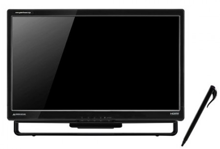 グリーンハウス、実売3万円のマルチタッチ対応21.5インチフルHD液晶「GH-JCJ223GSHLB」3月下旬発売
