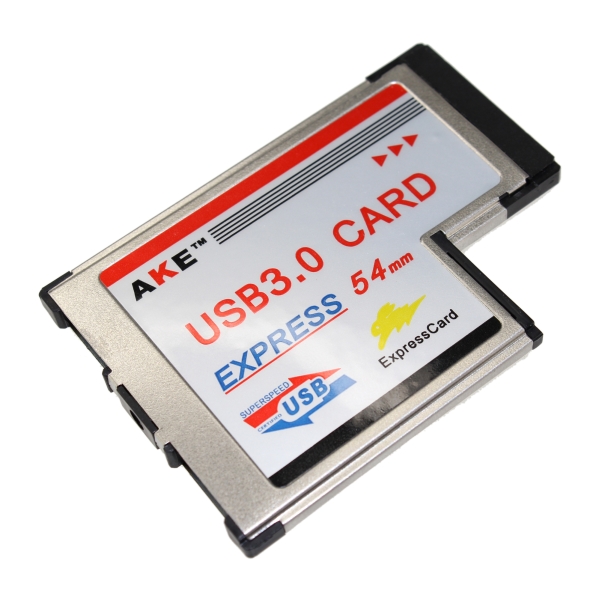 ノートPCに便利なExpressCard USB3.0増設用等計4種類がエバーグリーンから
