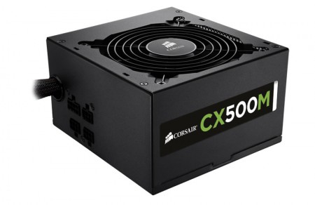 奥行140mmのBRONZE認証セミプラグイン電源、CORSAIR「CX SERIES」シリーズ3機種