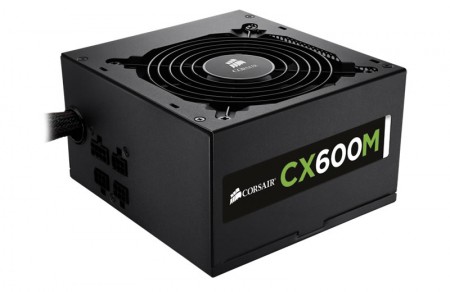 奥行140mmのBRONZE認証セミプラグイン電源、CORSAIR「CX SERIES」シリーズ3機種