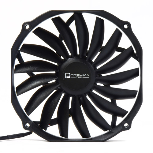 15mm厚のラウンドフレーム140mm口径ファン、PROLIMA TECH「Ultra Sleek Vortex 14」4月上旬発売