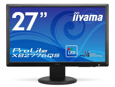 WQHD対応AH-IPS搭載の27インチワイド液晶、iiyama「ProLite XB2776QS」
