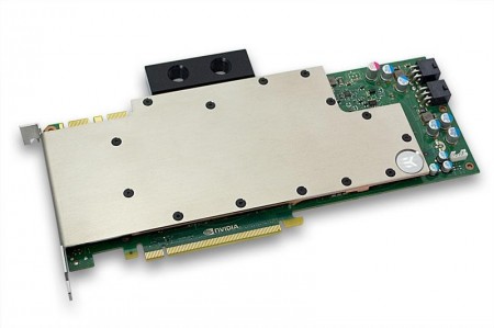 Tesla K20/K20xシリーズを1スロット化できる水冷ヘッド、EK Water Blocks「EK-FCTK20」