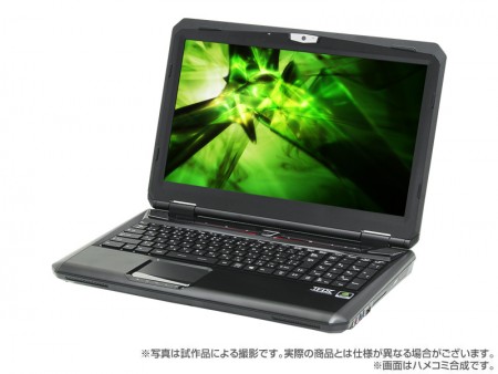 ドスパラ、Quadro K2000M搭載のプロユース向け15.6インチノートPC「Note Raytrek QK2000」