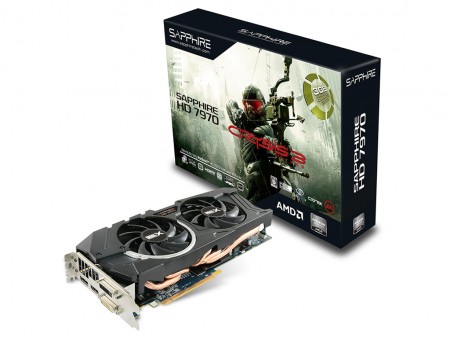 最新FPS「Crysis 3」ダウンロードクーポン付、SAPPHIRE「HD7970 3G GDDR5 Crysis 3 Edision」