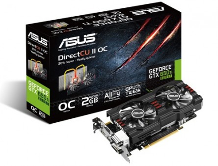 ブーストクロック1,085MHzのGTX 650Ti Boost、ASUSTeK「GTX650TIB-DC2OC-2GD5」