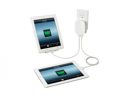 iPadを2台同時に充電できる高出力USB電源アダプタがフォーカルポイントから