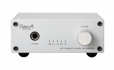 24bit/96kHzハイレゾ音源に対応した低価格USBヘッドホンアンプ、ラトック「REX-A2496HA1」