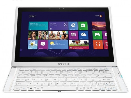 MSI、10点マルチタッチ対応11.6インチIPSパネル搭載のスライド式Ultrabook「S20」発表
