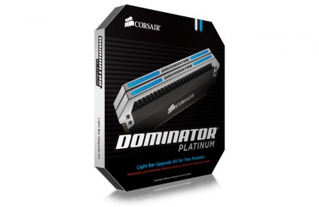 「Dominator Platinum」を美しく演出するドレスアップツール、CORSAIR「Light Bar Upgrade Kit」