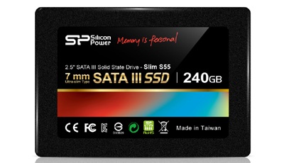 Silicon Power、SATA3.0対応SSDのコスト重視モデル「Velox V55」「Slim S55」リリース