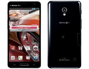 NTTドコモ、高精細True Full HD IPS搭載のLG製スマートフォン「Optimus G Pro L-04E」4月4日発売