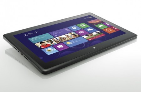 マウス、11.6インチフルHD IPS液晶を採用したWindows 8タブレット「LuvPad WN1100」