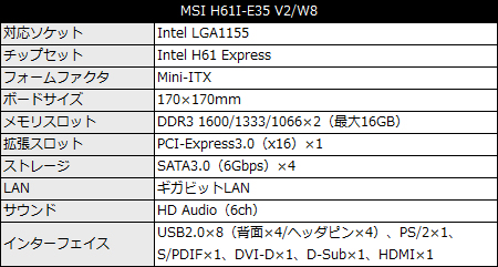 H61I-E35 V2/W8