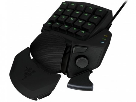 Razer、Cherry茶軸を採用した左手専用キーパッド「Razer Orbweaver Stealth Edition」