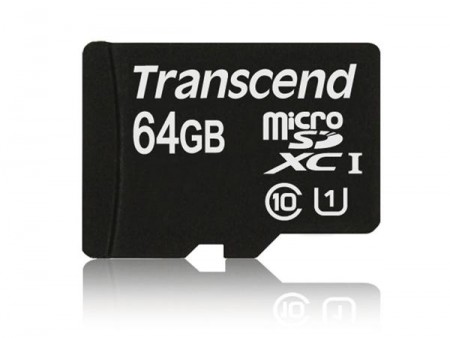 トランセンド、UHS-I対応microSDカードの64GBモデル「TS64GUSDU1」リリース