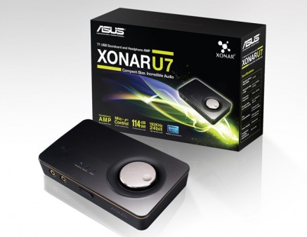 7.1chドルビーサラウンド対応USBオーディオ、ASUSTeK「XONAR U7」