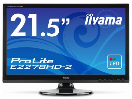 iiyama、昇降/ピボット機能搭載の21.5型ワイド液晶「ProLite B2280HS」等2機種