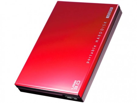 5色展開のバスパワー対応USB3.0「超高速カクうす」ポータブルHDDがアイ・オー・データから