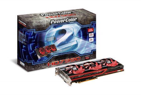 MaltaコアのRadeon HD 7990搭載グラフィクスカード、PowerColor「HD7990 6GB GDDR5 V2」