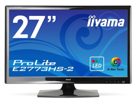 iiyama、応答速度1ms（GtoG）の27型ワイド液晶「ProLite E2773HS-2」など2モデル発表