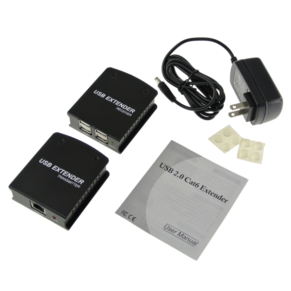 エバーグリーン、LANケーブルでUSB機器を50m延長できるUSBエクステンダ「DN-84479」