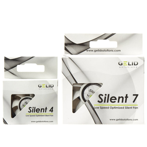 ハイドロダイナミックベアリング採用の40/70mm汎用ファン、GELID「GELID SILENT4/7」