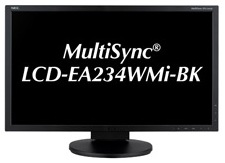 IPSパネル採用の低環境負荷23インチ液晶ディスプレイ、NEC「MultiSync LCD-EA234WMi」シリーズ
