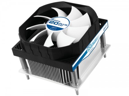 Arctic、全高80mmのLGA2011専用ロープロファイルCPUクーラー「Alpine 20 PLUS CO」