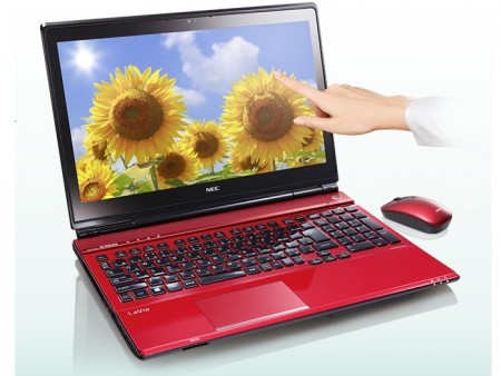 NEC、Hawsell搭載のタッチパネル対応15.6インチノートPC「LaVie L」シリーズ発表