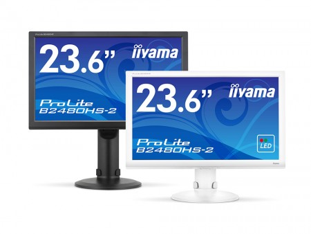 iiyama、高さや角度を自由に調整できるパーフェクトスタンド採用の液晶ディスプレイ2機種リリース