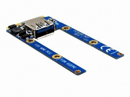 アユート、miniPCIeにUSB機器を繋ぐ「MINIPCIE2USB」など「Project M」シリーズ3モデルを明日から発売