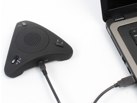 サンコー、会議で使えるSkypeスピーカーフォン「みんなで話す蔵」