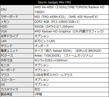 Storm Gadget Mini FM2