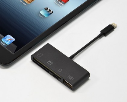 JTT、デジカメで撮影した写真をiPad/iPad miniに高速転送できるUDMA7対応カードリーダー