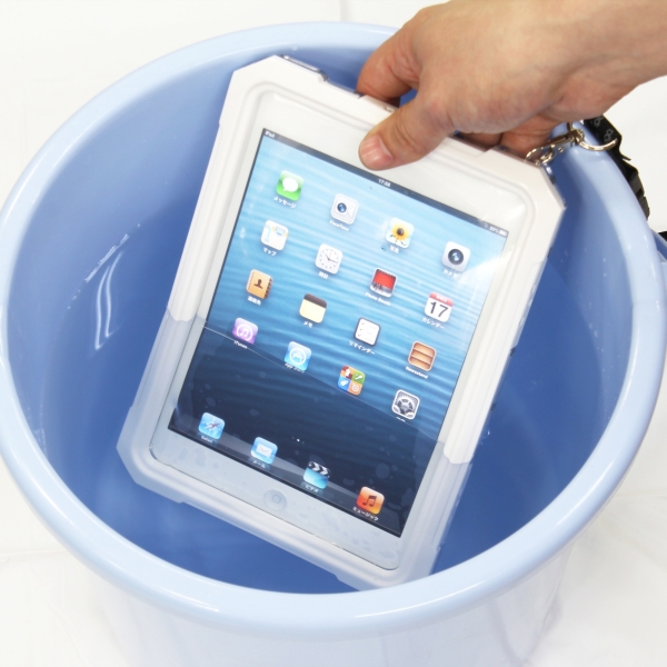 iPad mini用防水・防塵・防雪・耐衝撃仕様ケースがエバーグリーンから