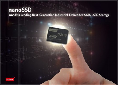 大きさは2.5インチSSDの1％。軍事規格準拠の“指先SSD”、InnoDisk「nanoSSD」リリース