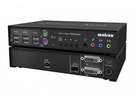 4km先のPCを遅延ゼロで遠隔操作。光ファイバーで繋ぐKVMエクステンダー「Matrox Avio」来月発売