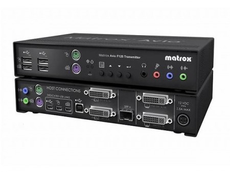 4km先のPCを遅延ゼロで遠隔操作。光ファイバーで繋ぐKVMエクステンダー「Matrox Avio」来月発売