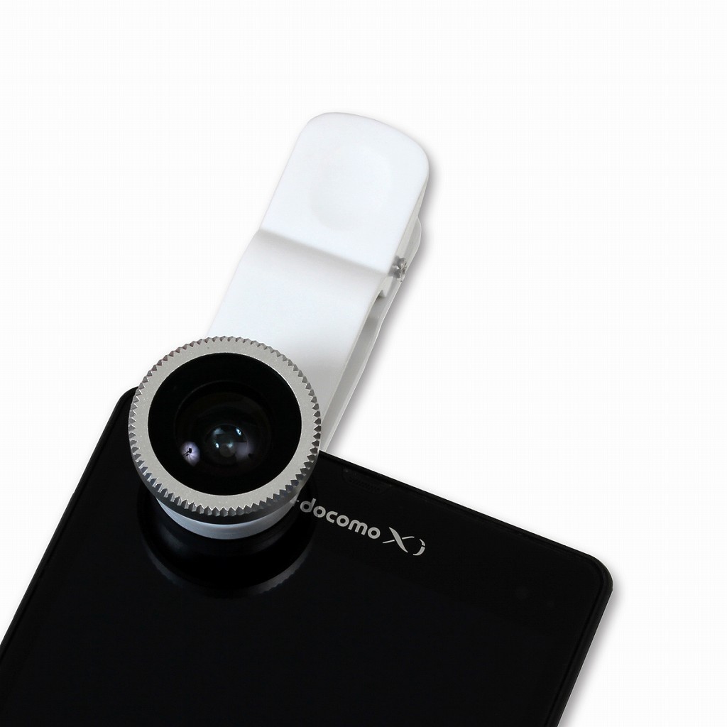 スマホのカメラがワンタッチで変身。クリップ式の広角・マクロ・魚眼レンズキットがサンコーから