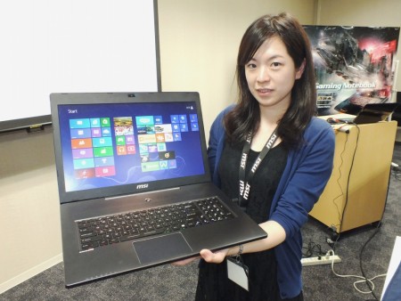 MSI、Haswell Core i7-4000シリーズ搭載のハイエンドゲーミングノート 