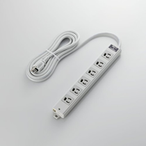 高温の工事現場でもOK。工業グレード適合のタフな電源タップ、エレコム「工事用タップ」