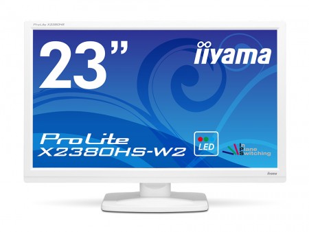 iiyama、IPS方式パネル採用の23インチワイド液晶「ProLite X2380HS-W2」6月上旬発売