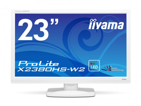 iiyama、IPS方式パネル採用の23インチワイド液晶「ProLite X2380HS-W2」6月上旬発売