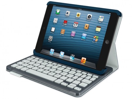 保護カバー＆スタンド機能搭載のiPad mini用二つ折りキーボード「ロジクール キーボード フォリオ ミニ」