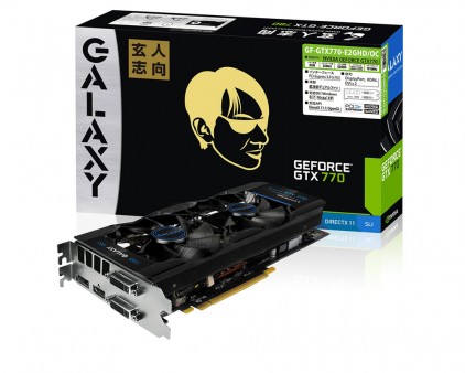 玄人志向、GALAXYコラボのGeForce GTX 770 OC「GF-GTX770-E2GHD/OC」