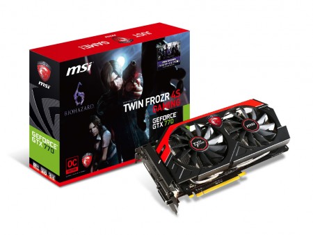 MSI、”Twin Frozr 4S”搭載のGeForce GTX 770「N770GTX Twin Frozr 4S OC」